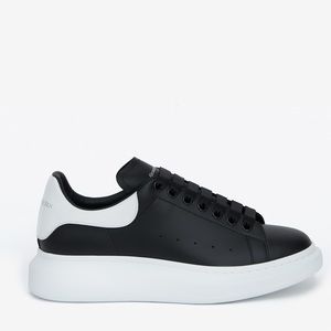 Alexander McQueen Black Oversized Sneakedrs